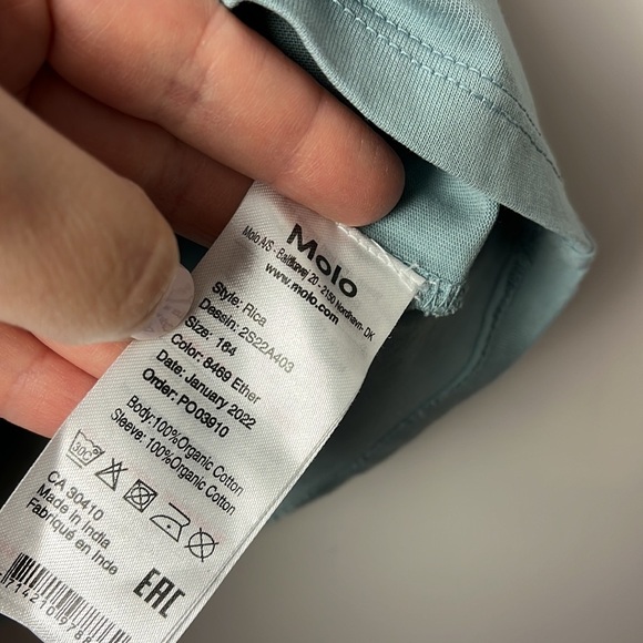 MOLO Rica t shirt in ether - Picture 4 of 4